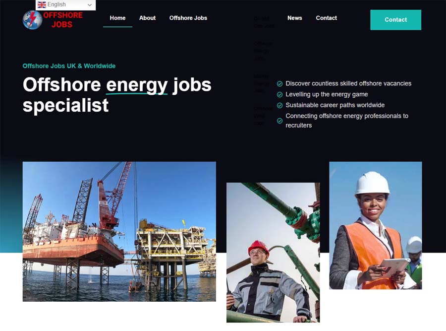 Offshore Jobs Website