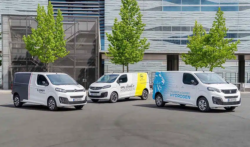 Stellantis hydrogen fuel cell vehicles